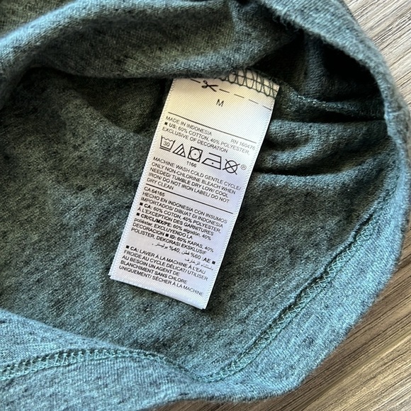 Old Navy Green Heathered Polo Size M - Picture 3 of 4